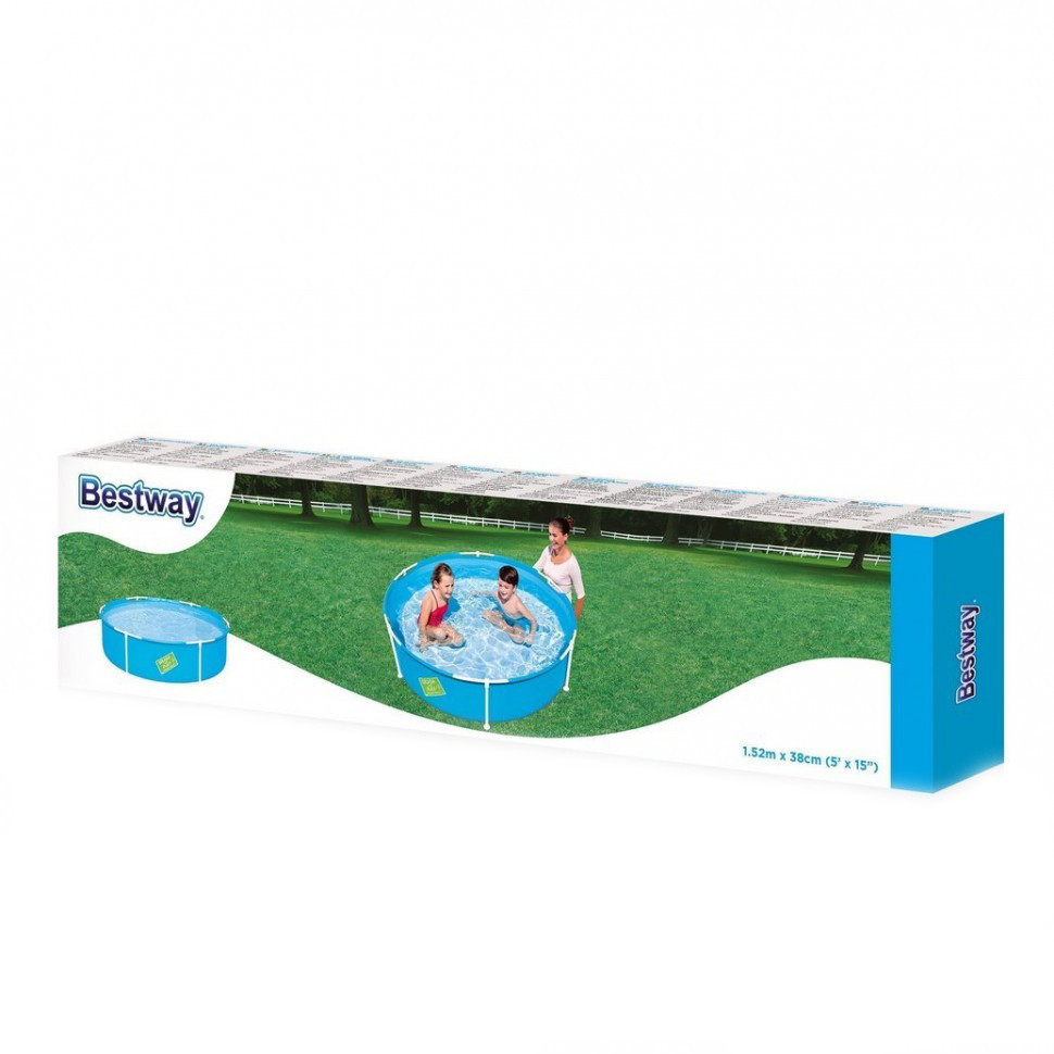 Бассейн каркасный Bestway 56283 с ремкомплектом
