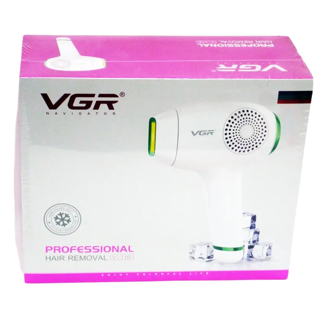 Фотоэпилятор лазерный VGR V-716 White (3_01156)