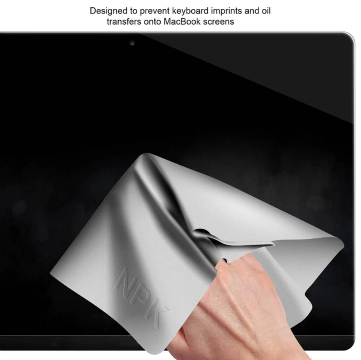 Защитная накладка Standart NPK для клавиатуры ноутбука MacBook 15-16 дюймов 1 шт Бежевый