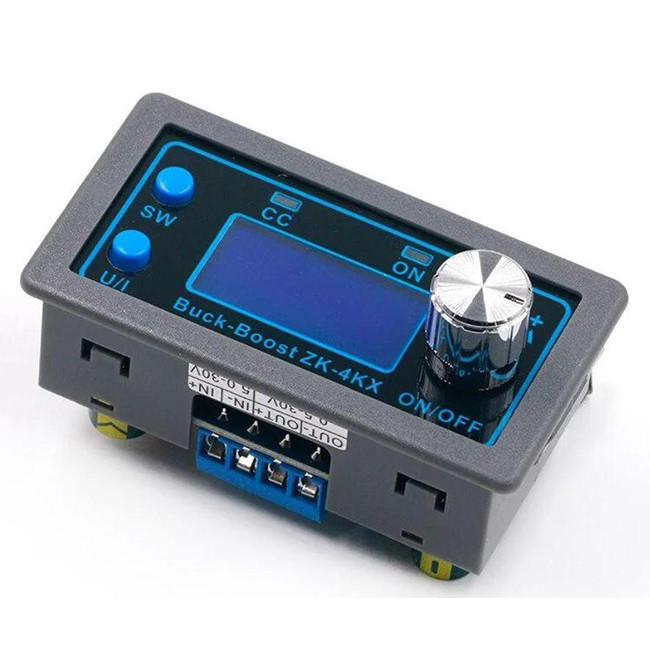 Преобразователь понижающий/повышающий Sxemki ZK-4KX DC-DC 0,5-30V 4A 80 х 43 х 40 мм
