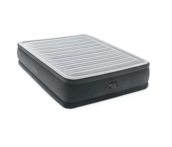 Надувной матрас Intex 191 х 137 х 33 см Gray (73470)