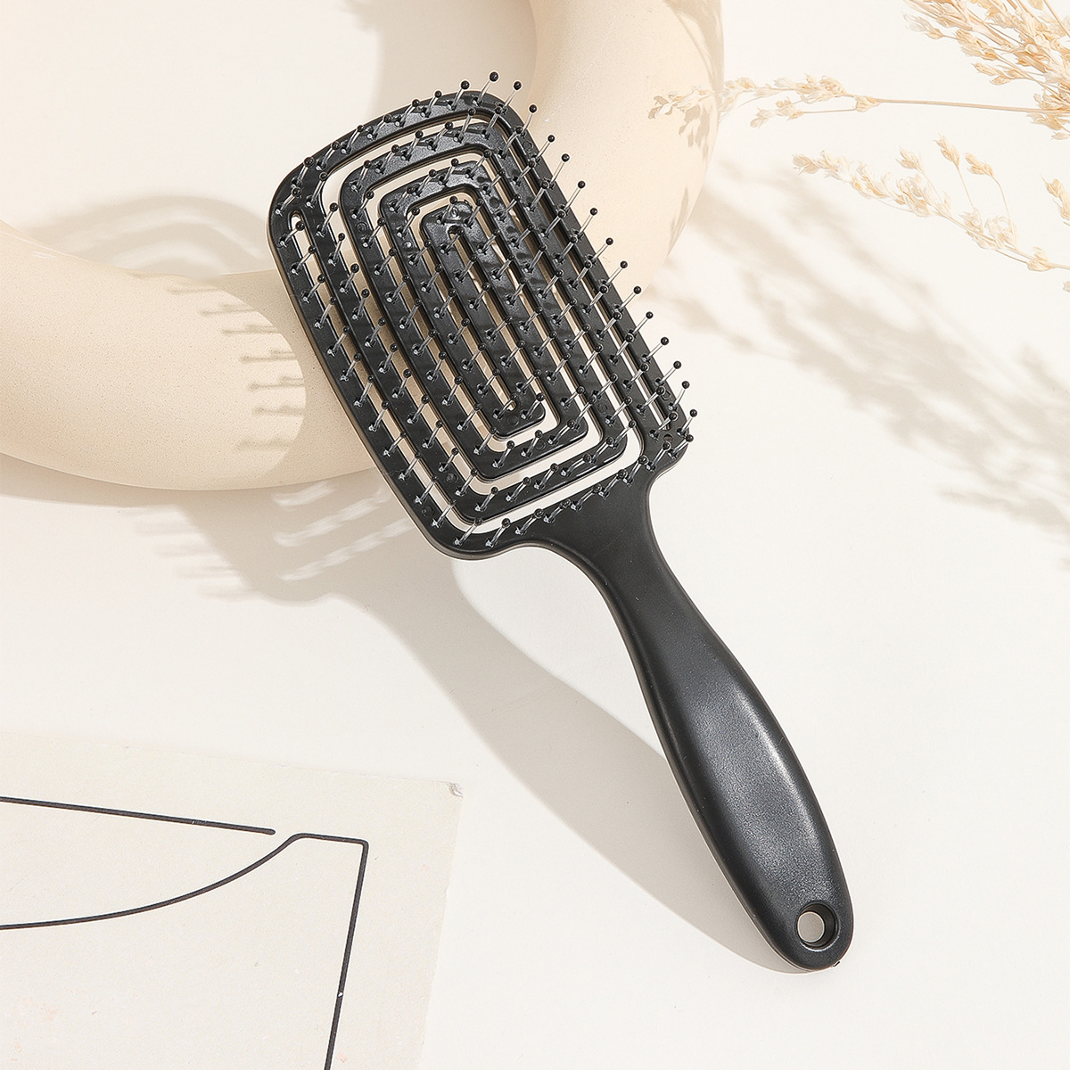 Расческа продувная для Волос ANbeauty Black (AN0103374)