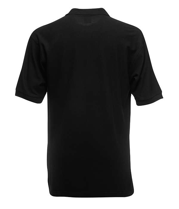 Поло Fruit of the loom 65/35 Polo Kids 128 см Черный (63-417-0)