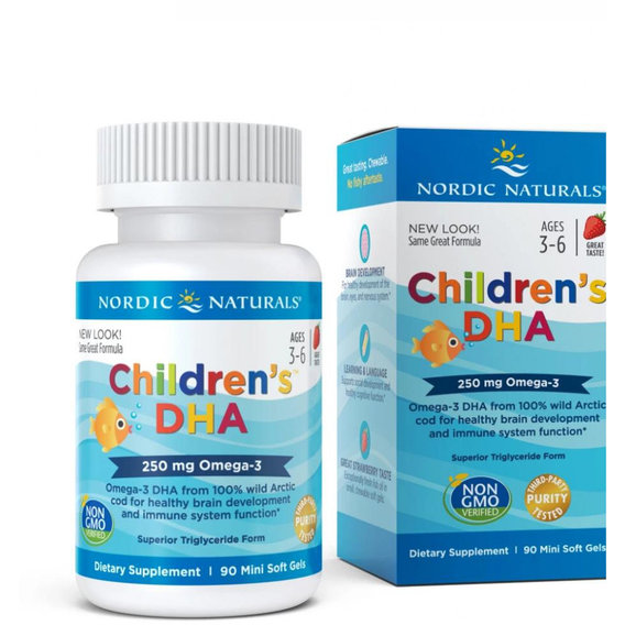 Омега 3 Nordic Naturals Children's DHA 250 mg 90 Soft Gels