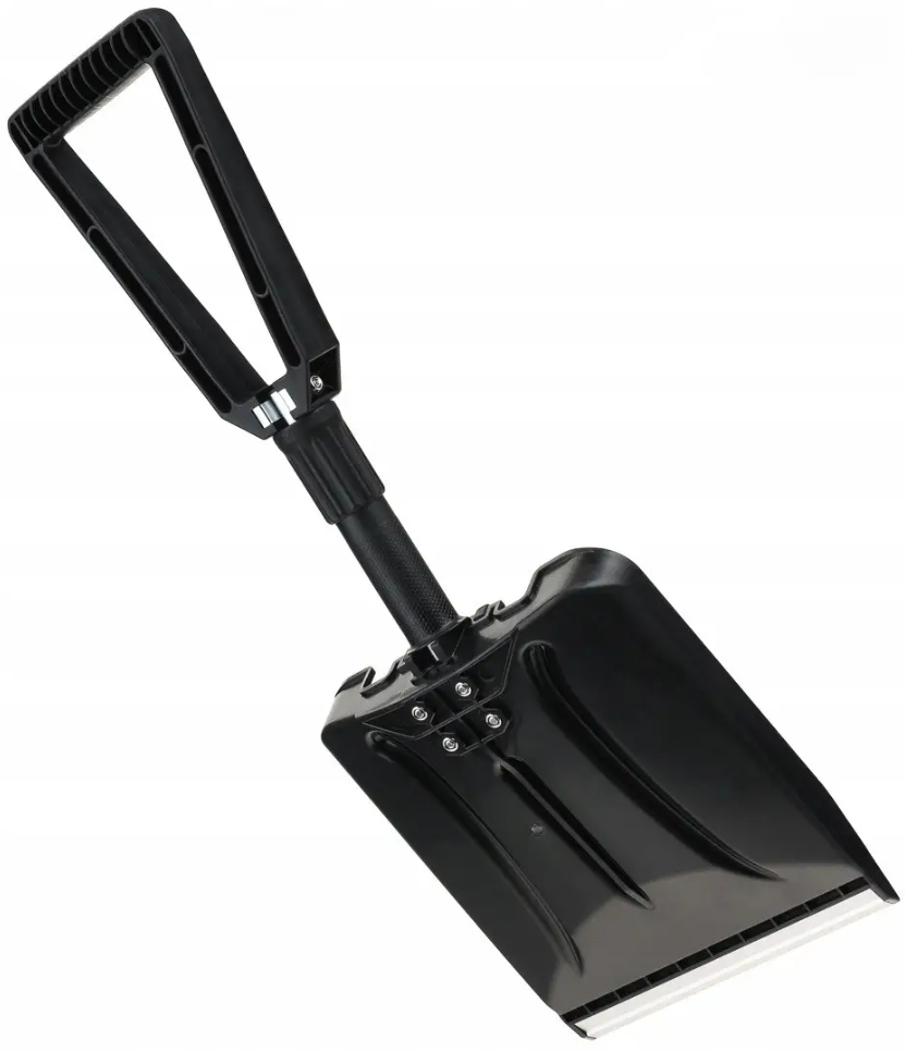 Складна лопата для збирання снігу  Mil-Tec Sturm Snow Shovel67 см Black (15526300)