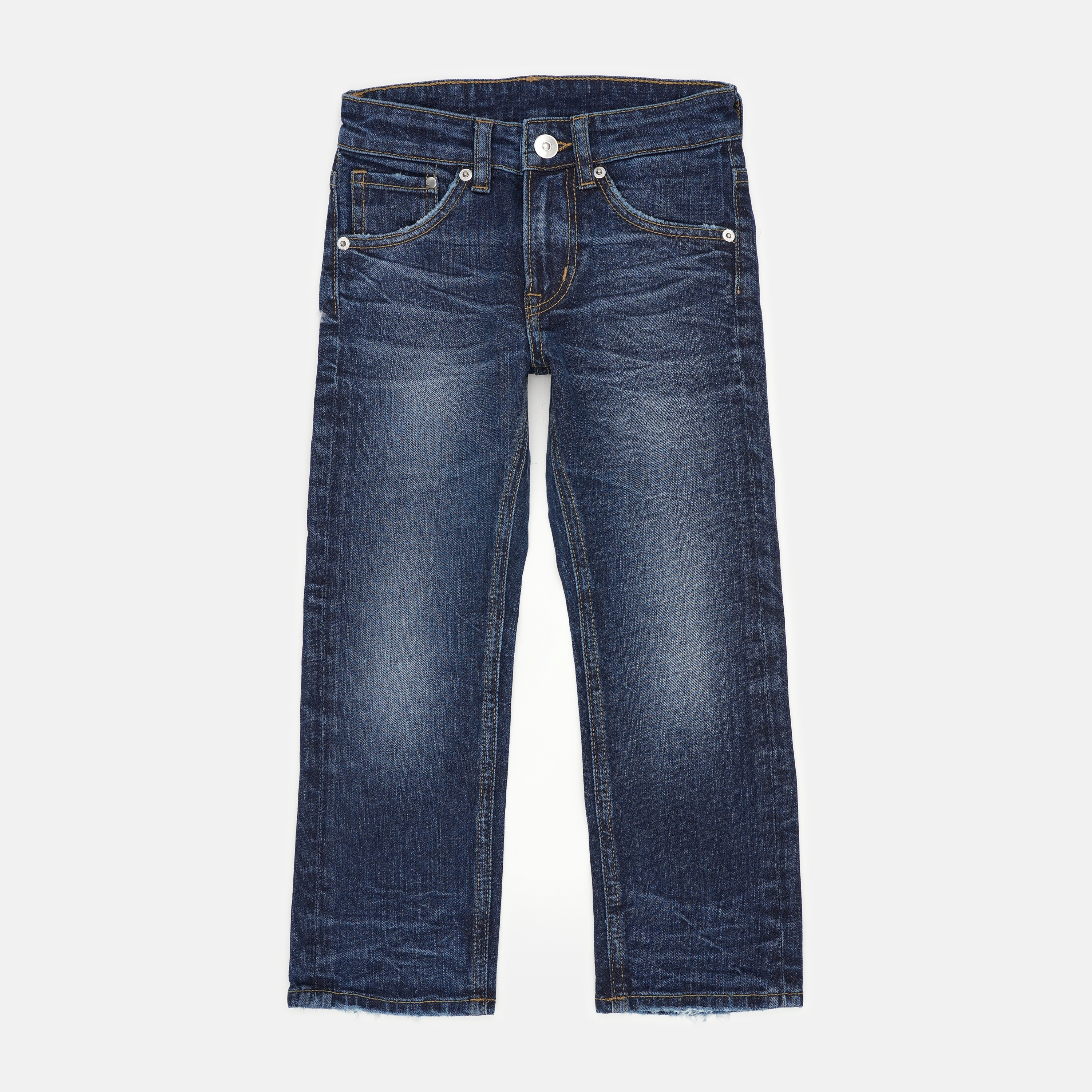 Джинсы для девочки H&M 1761110 110/116 см Темно-синий (2030000305698)