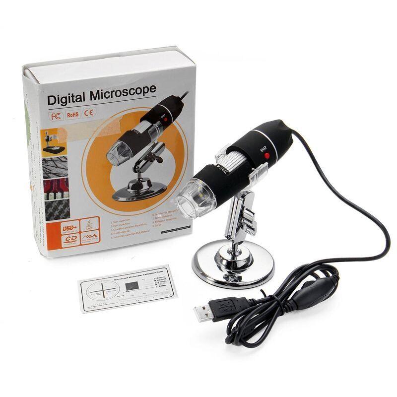 USB мікроскоп електронний цифровий із збільшенням 1600 x Emagym DM-1600