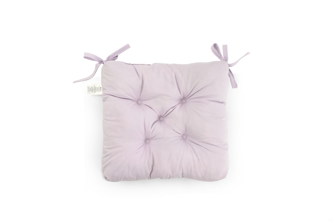 Пикованная подушка для стула Top Shop Руно 40 x 40 x10 см Светло-фиолетовый