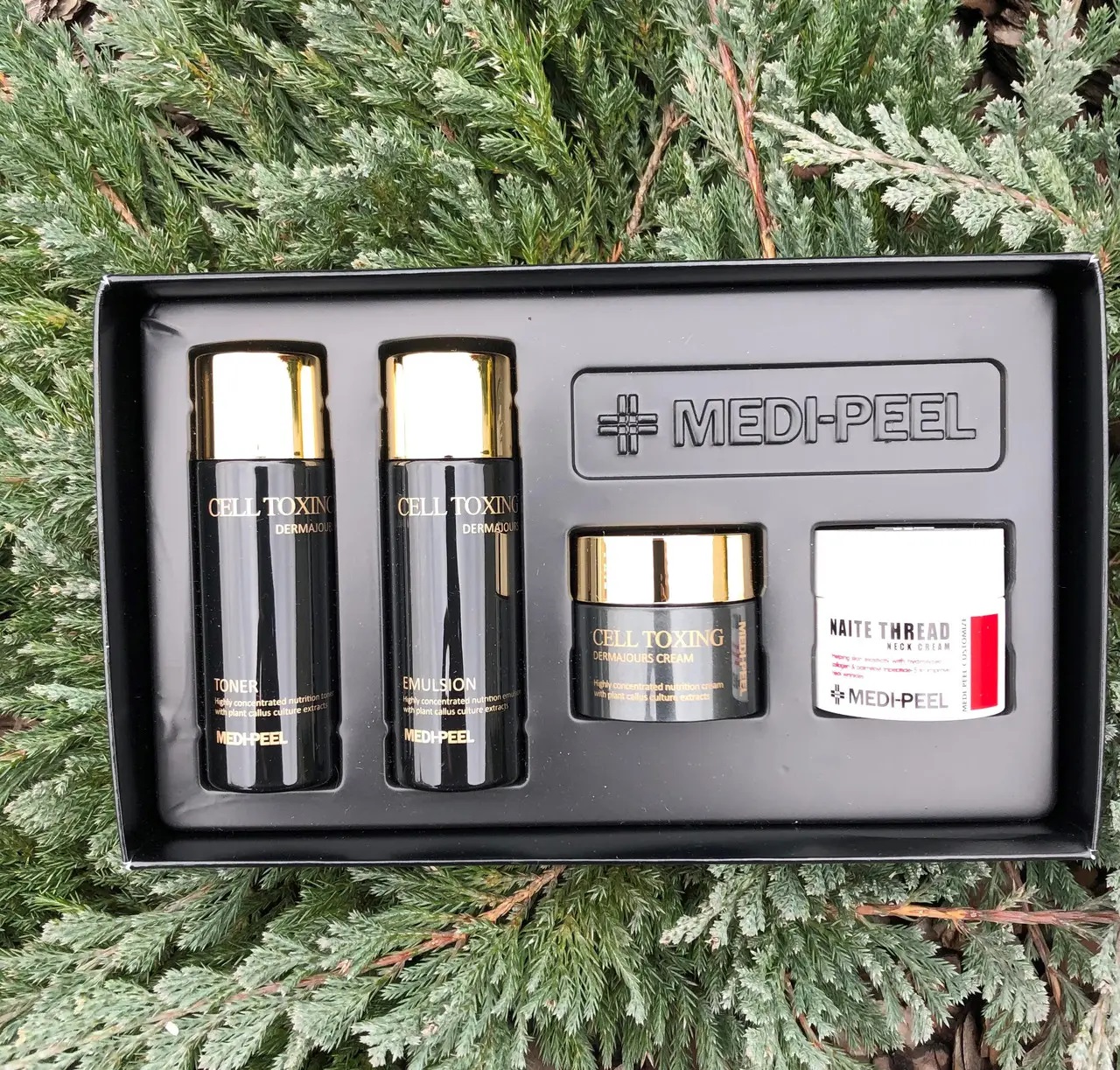 Міні набір зі стовбуровими клітинами для шкіри обличчя Medi-Peel CELL TOXING DERMAJOURS TRIAL KIT 4 шт