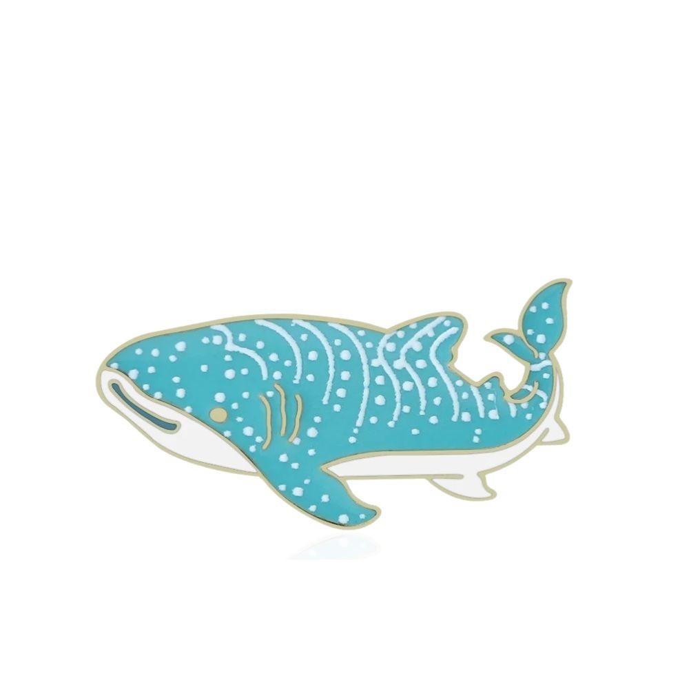 Значок-пин BROCHE Кит Голубой BRGV114763