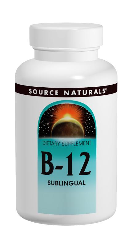 Вітамін В-12 Source Naturals 2000 мкг 100 таблеток для розсмоктування (SN0418)