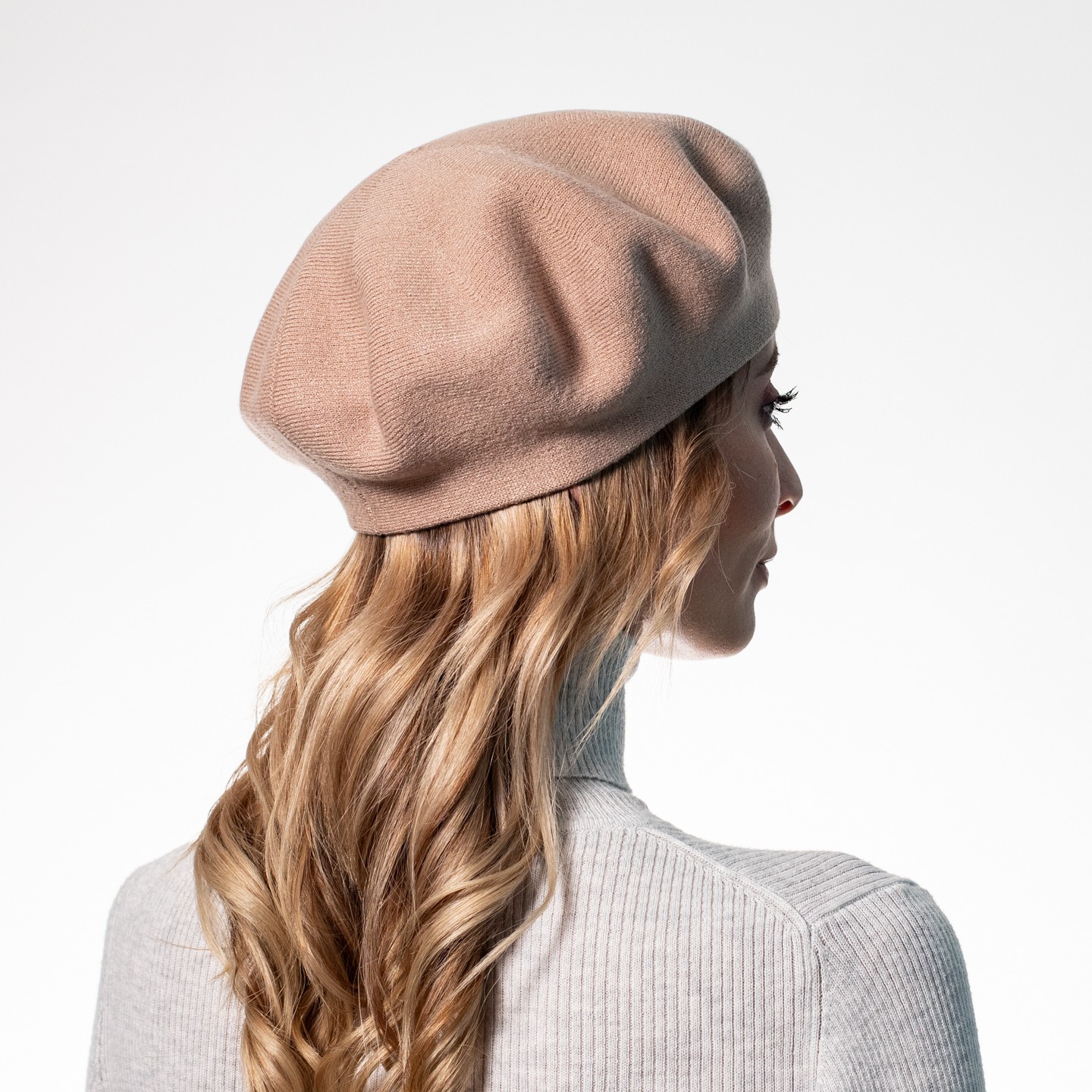 Берет LuckyLOOK НОНА One Size Бежевий (554-344)