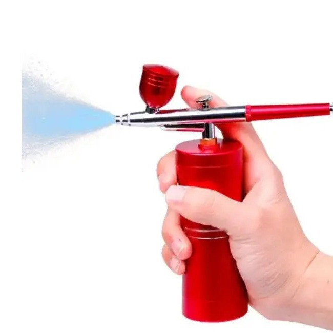 Аэрограф с компрессором аккумуляторный Beauty Airbrush System 40 мл