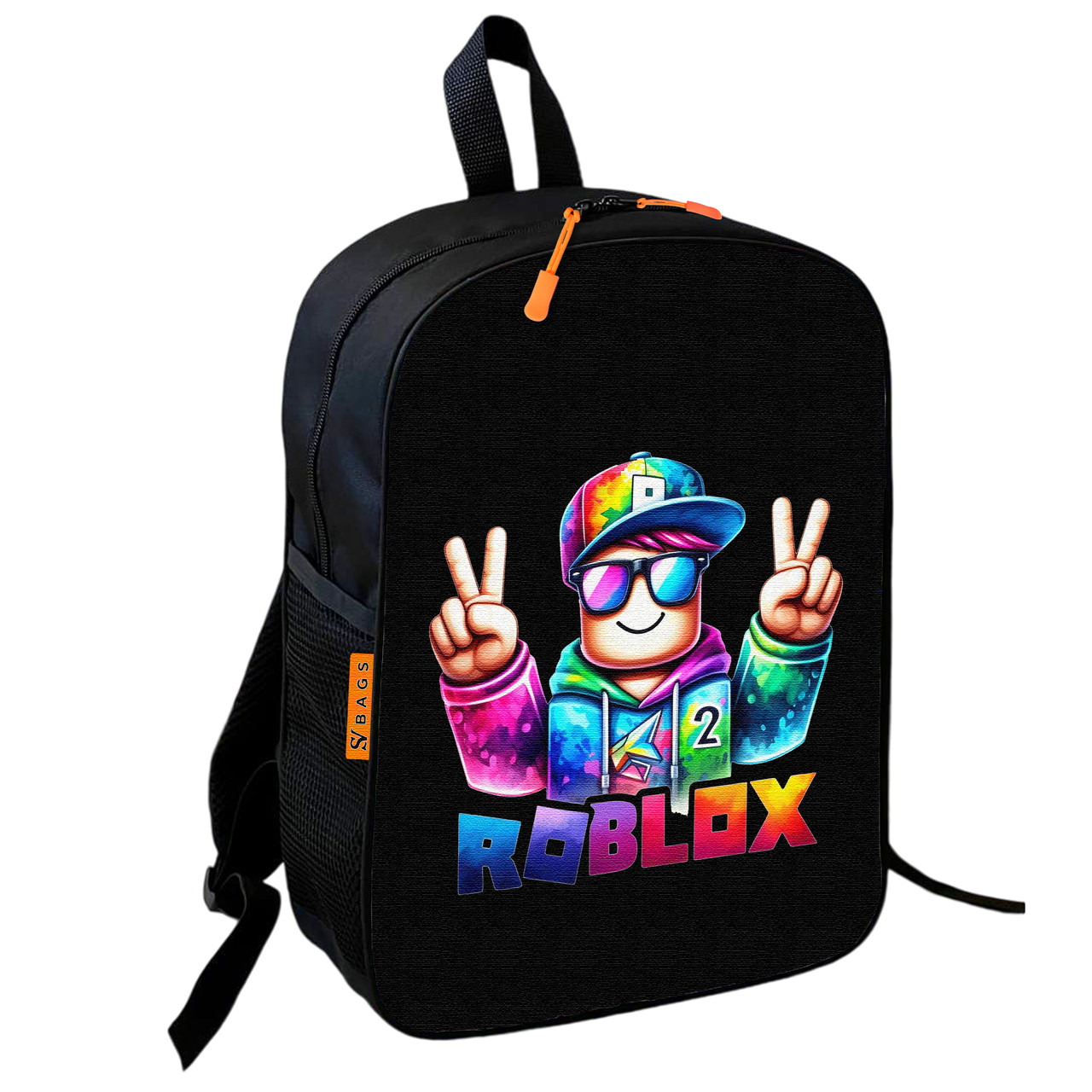 Дитячий шкільний рюкзак Roblox 36×27×13 см, поліестер, різнокольоровий — арт. 2421275752