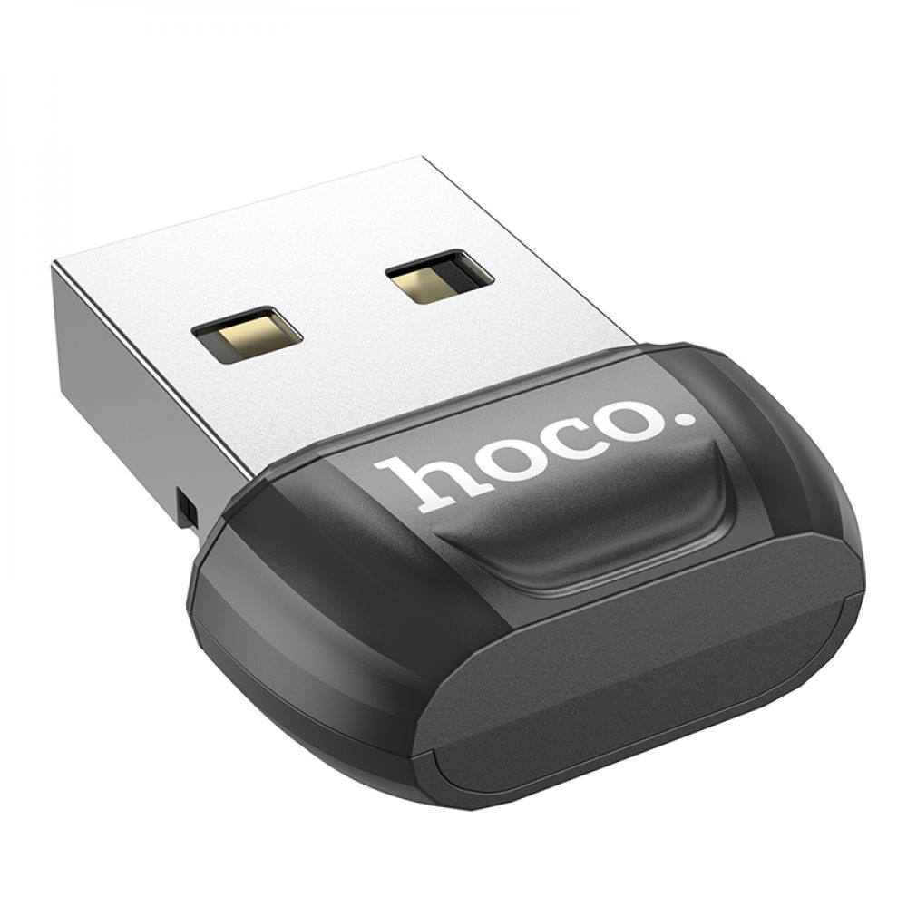 Адаптер USB для компьютера и ноутбука Hoco UA18 adapter Bluetooth 5.0 10 m Черный