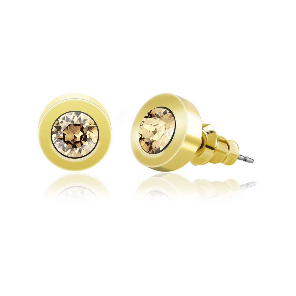 Пусети KOBI Tora із кристалами Swarovski Ø 4 мм (7440-2605-05-35)