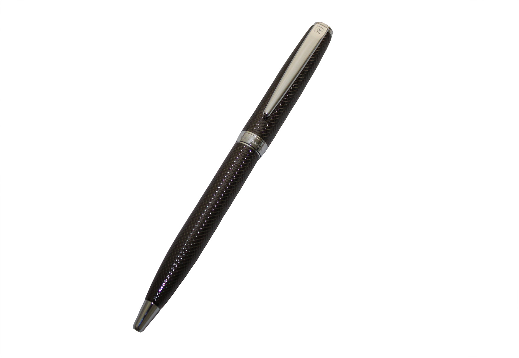 Ручка кулькова Pierre Cardin Yacht Чорна Темний корпус нікель (PC6460BP)