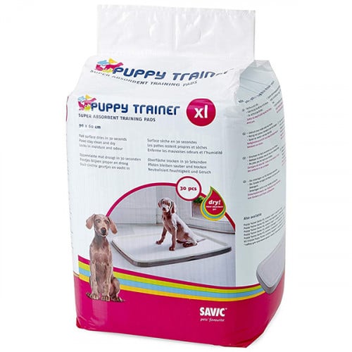 Пелюшка для собак Savic Puppy Trainer XL 60х90 см Белый 30 шт (sp-3523_0000)