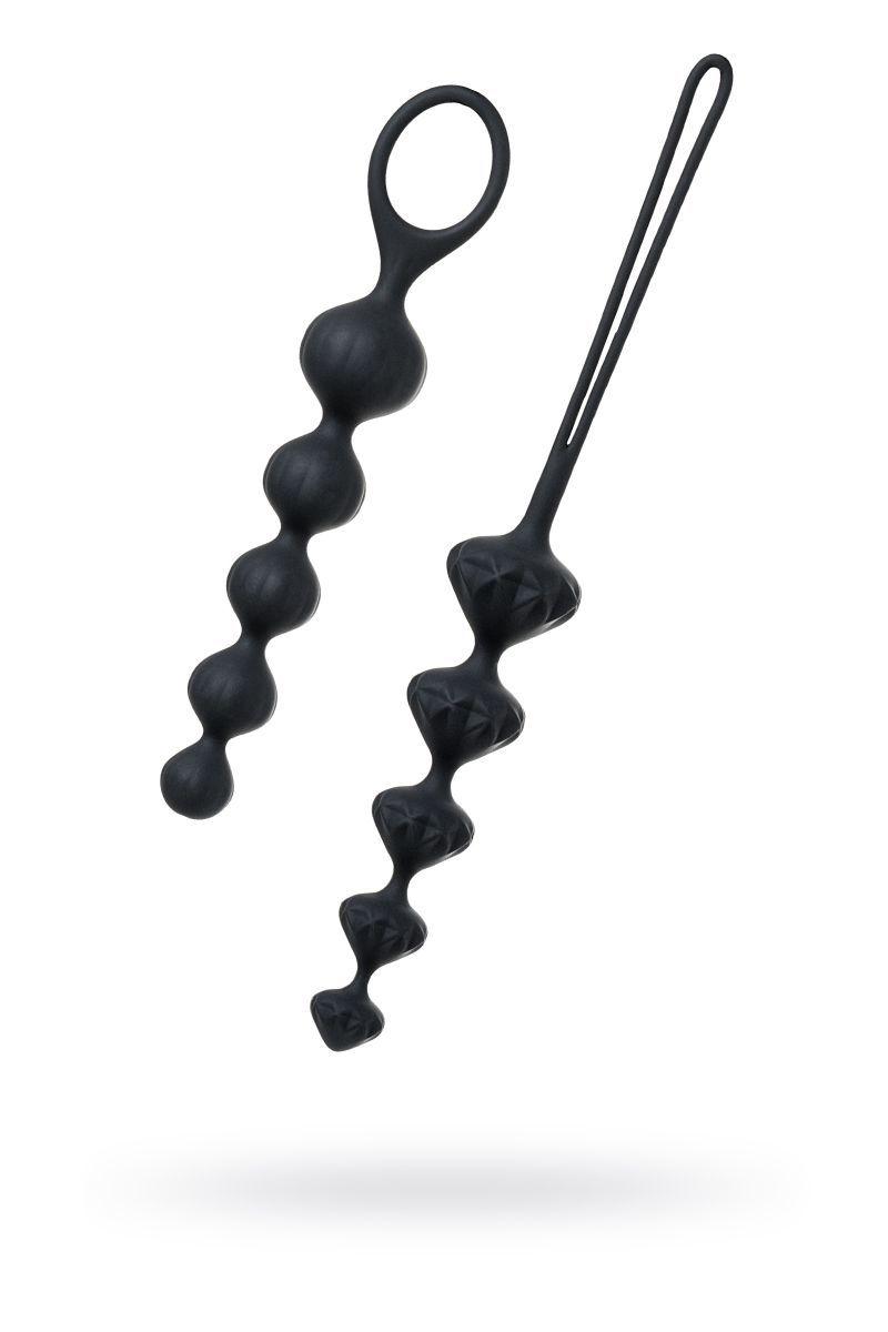 Анальні намисто 2 шт Satisfyer Beads Black 250*35 мм (SO2740)