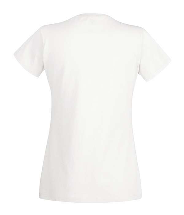 Футболка Fruit of the loom Original Lady-Fit XS Белый (61-420-0)