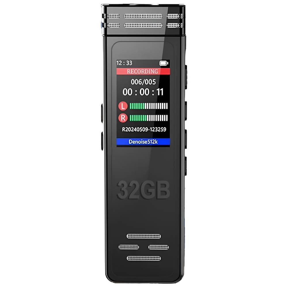 Диктофон Savetek GS-R77 32 Гб 8.7х2.7х1.6 см Black