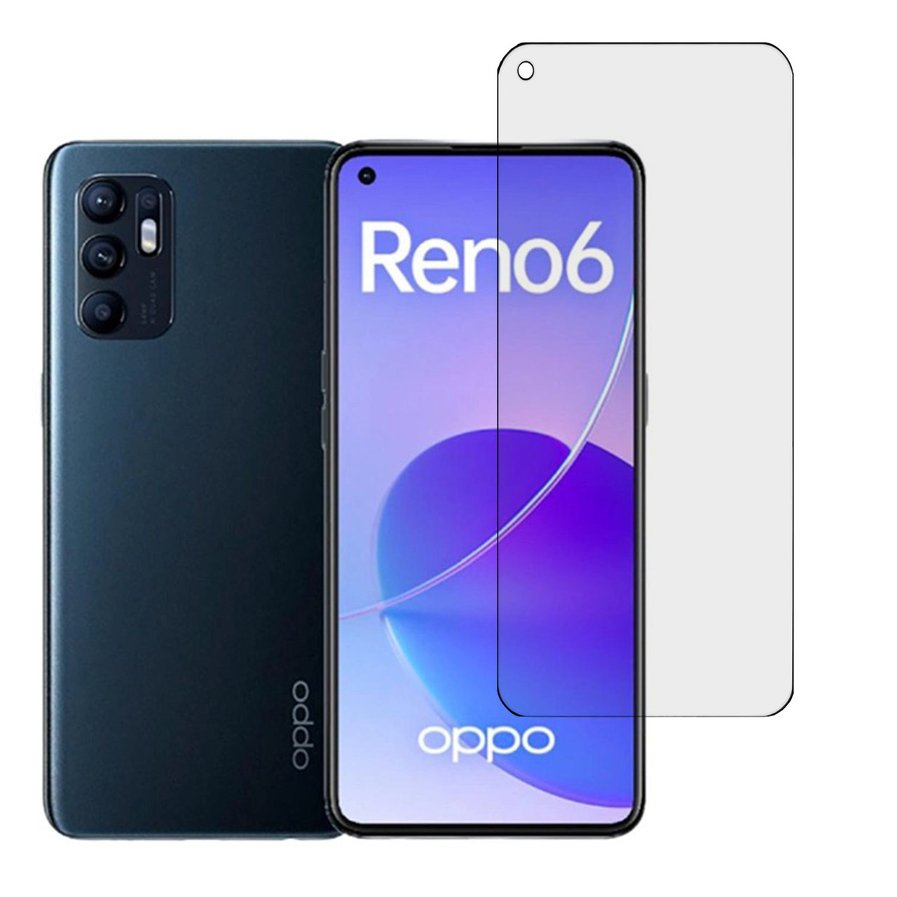 Гидрогелевая пленка Mietubl HD Oppo Reno 6 5G Глянцевая