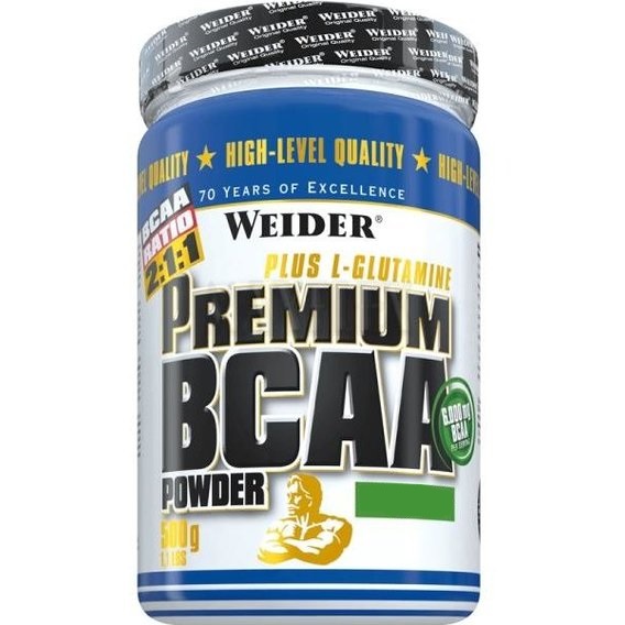 Аминокислота BCAA для спорта Weider Premium BCAA Powder 500 g /50 servings/ Orange