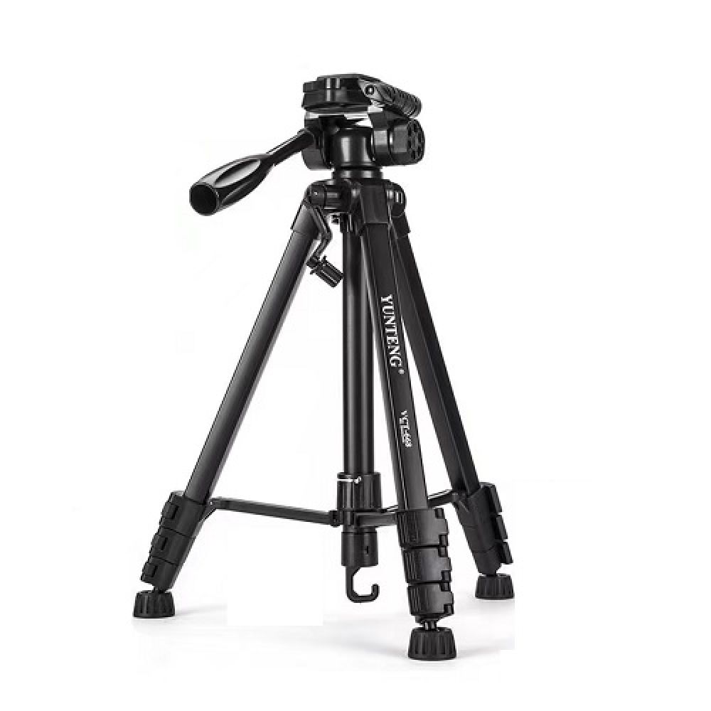 Штатив Yunteng VCT-668 Bag 3D 1/4" 45-150 см Black (33687_3248056)