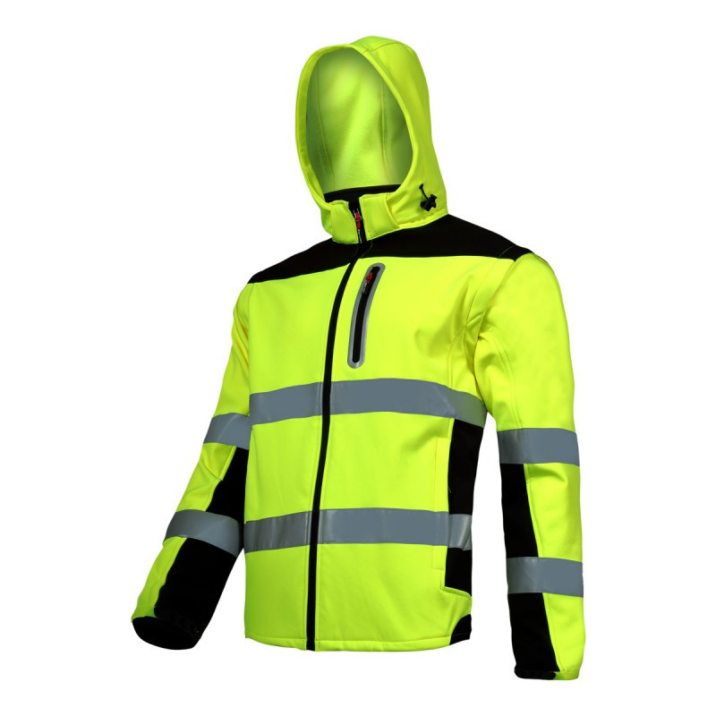 Куртка-жилет сигнальна LahtiPro Soft Shell 40919 М Жовта