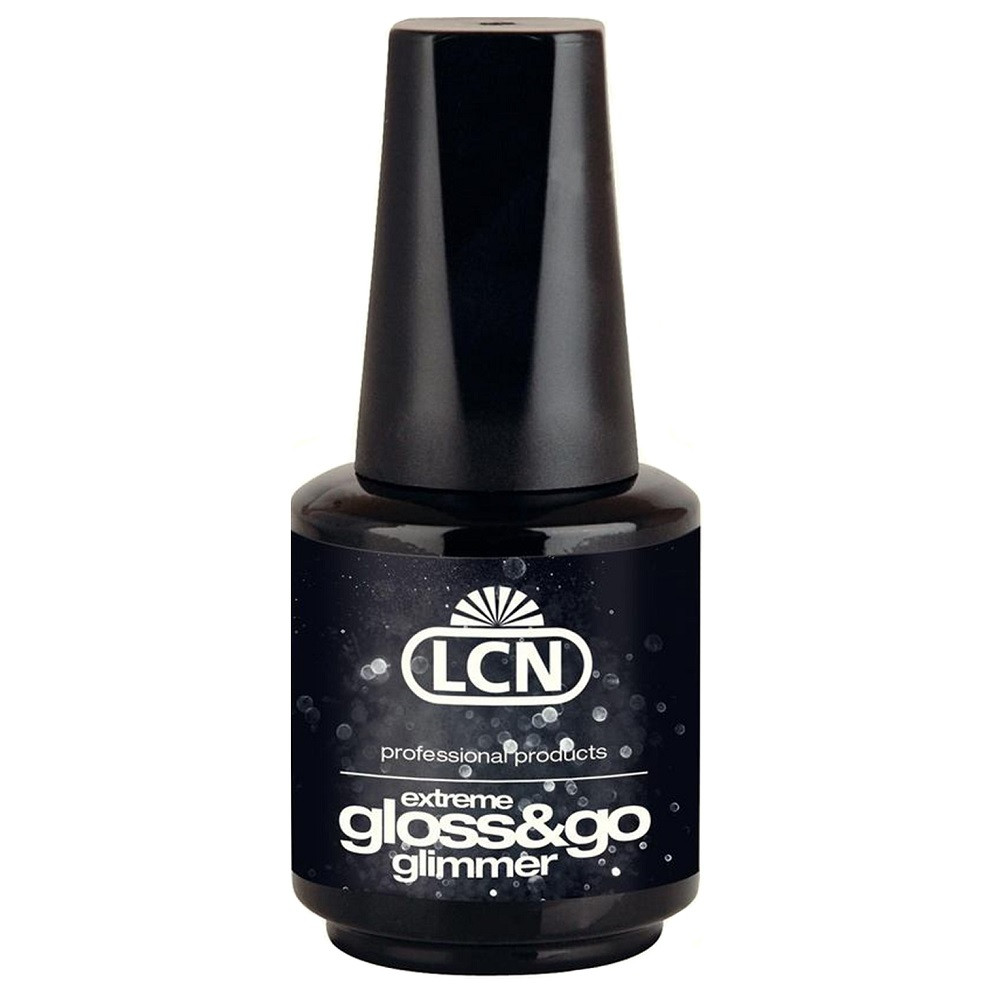 Финиш-гель без липкого слоя LCN Extreme Gloss&Go Glimmer 10 мл