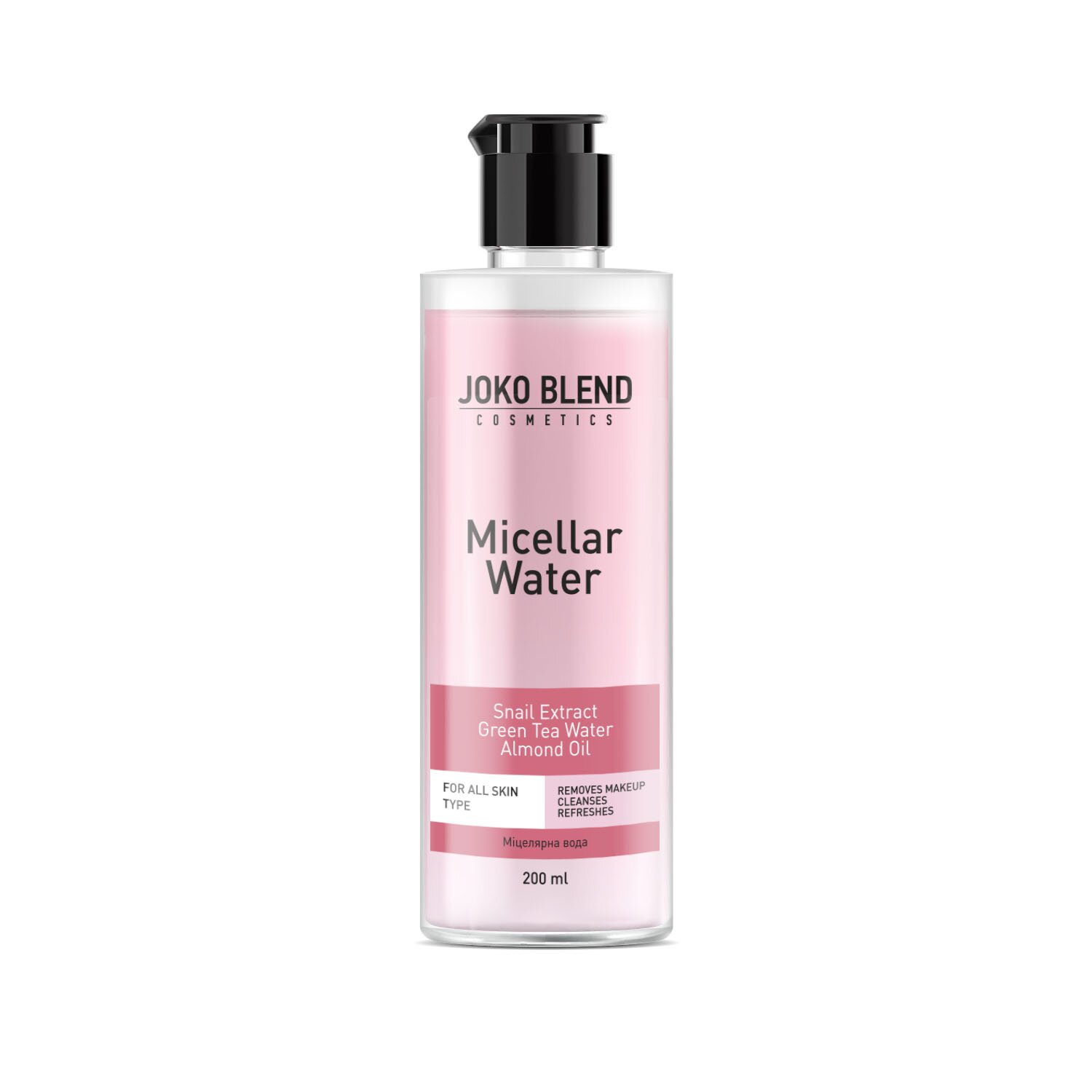 Мицеллярная вода с экстрактом улитки Joko Blend 200 мл