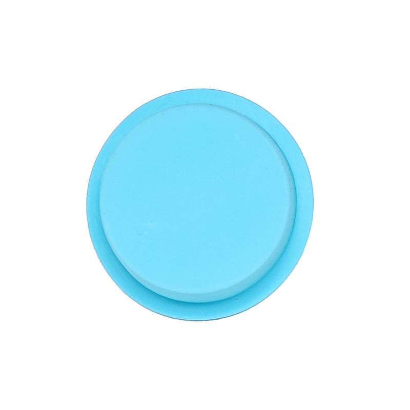 Силиконовая форма для мыла круг CUMENSS Handmade-01 Light 1 ячейка 7 см Blue (8396-35492)