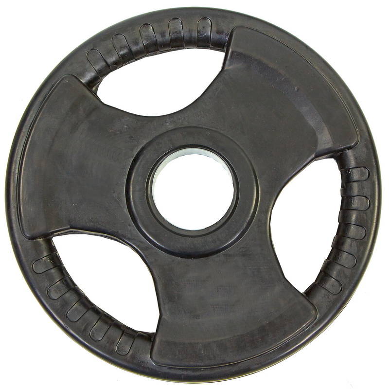 Млинці диски гумові Record TA-8122-7,5 7,5кг Чорний