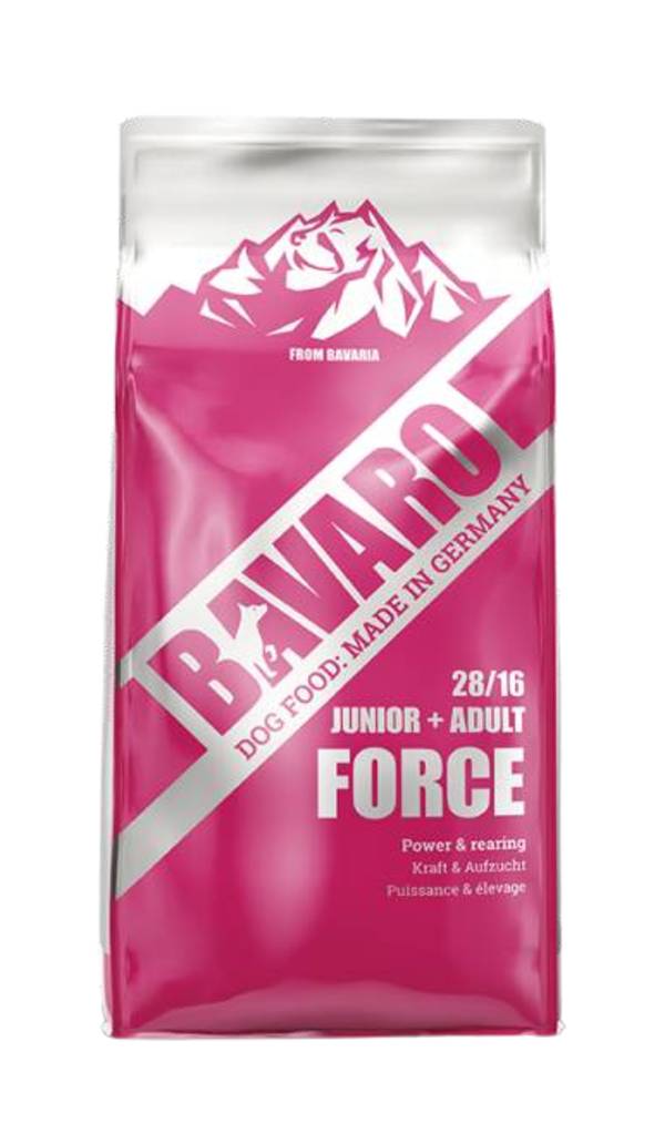 Корм для собак BAVARO Force 28/16 (Баваро Форс) 18 кг