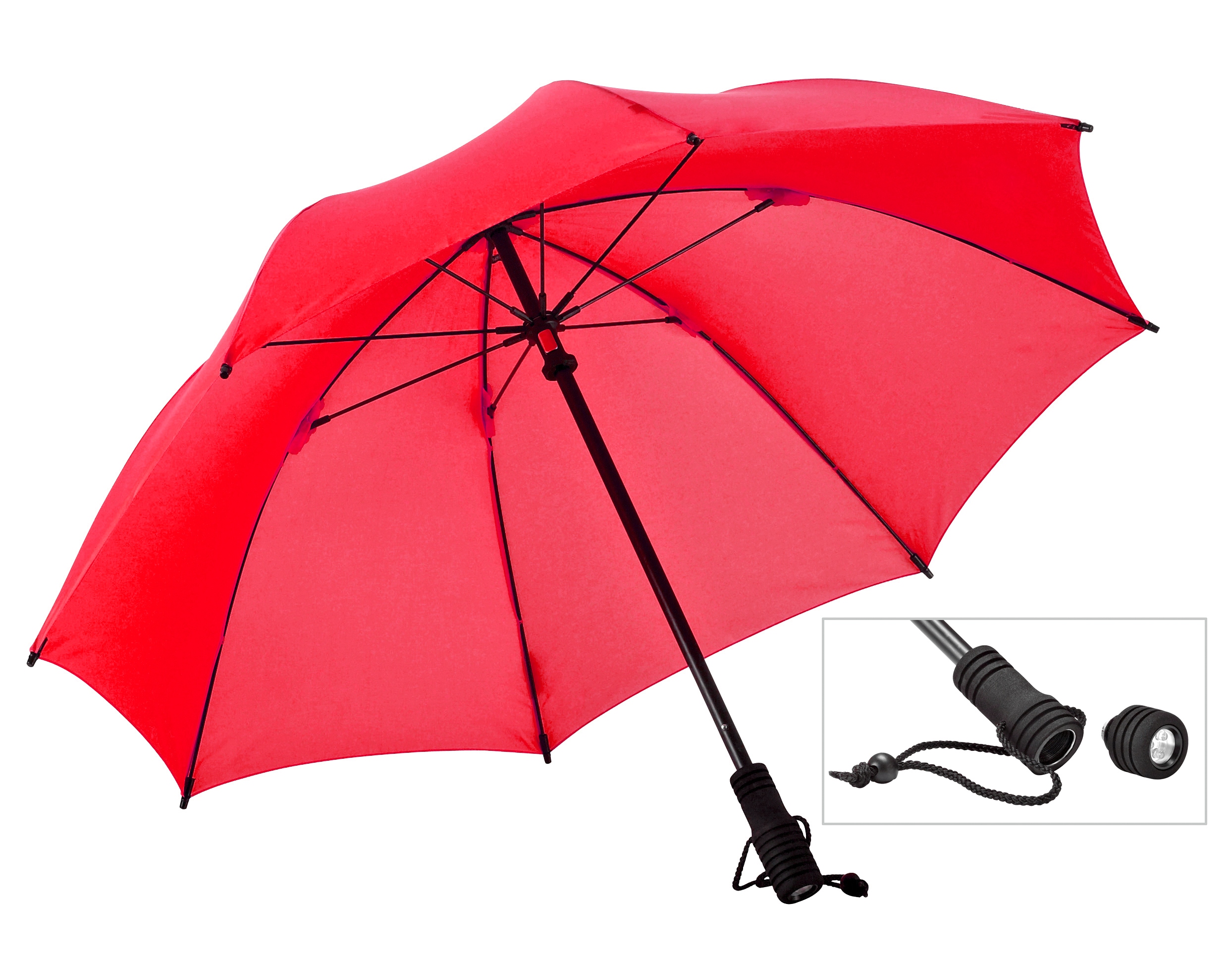 Зонт EuroSCHIRM Swing flashlite Красный (W2F69027/SU13322)