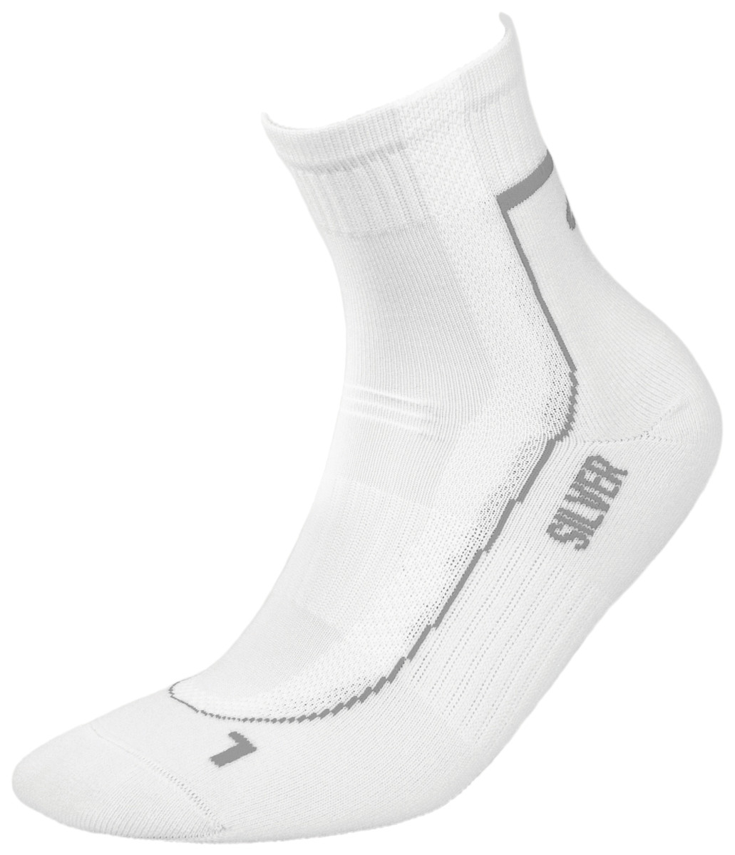 Термошкарпетки InMove Runner Deodorant Silver 38-40 Світло-сірі з сірим