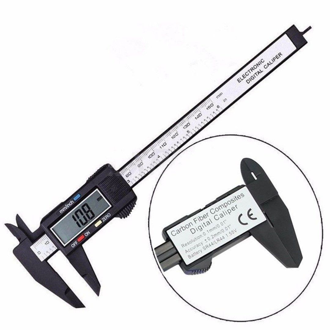 Штангенциркуль электронный Digital caliper 150 мм Черный (20053100205)