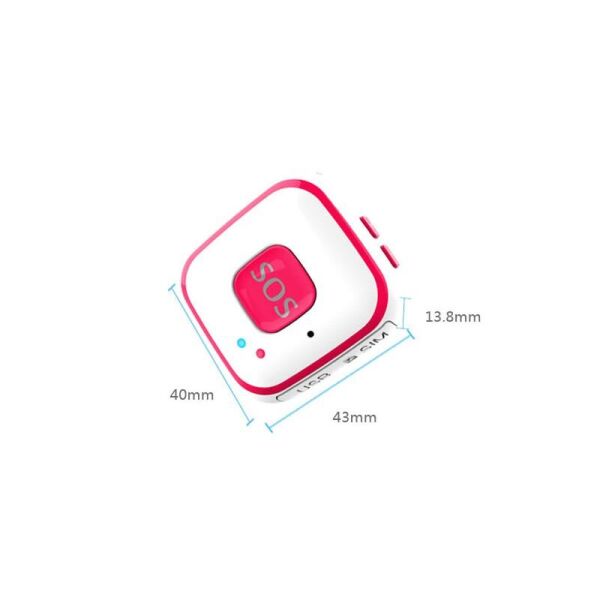 GPS трекер для детей Badoo Security V28 Розовый (100002)