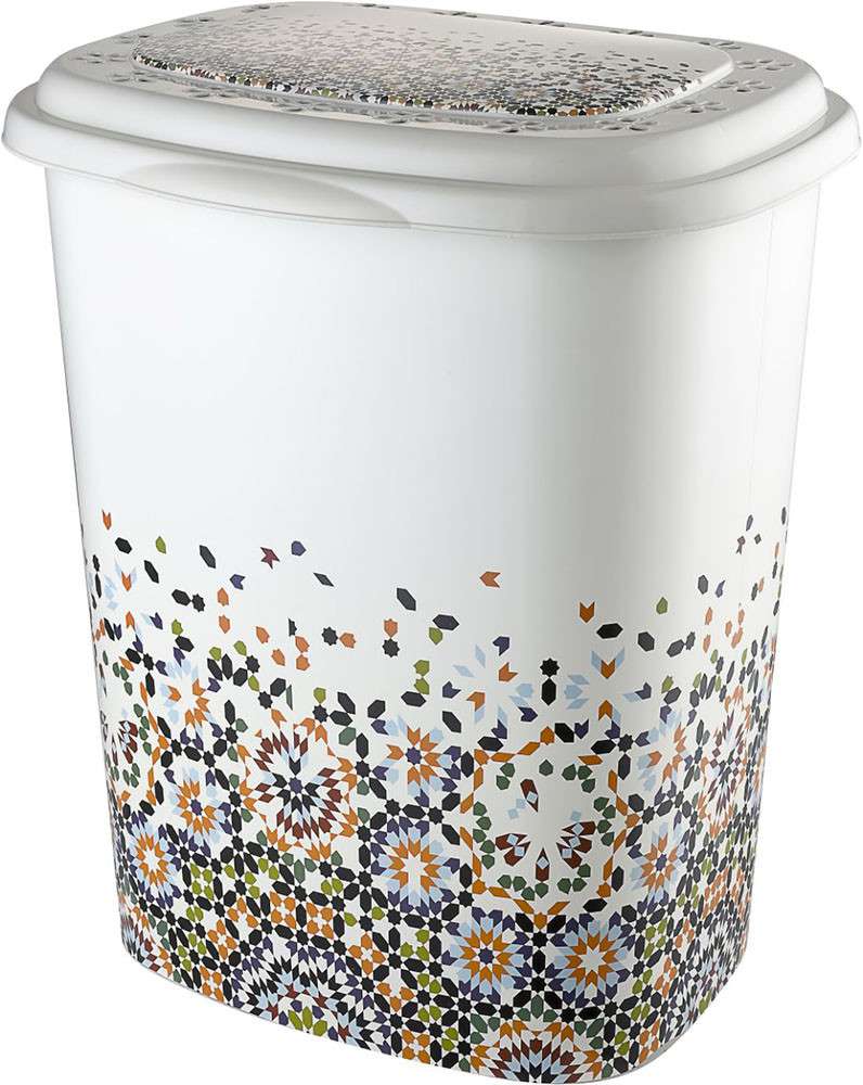 Кошик для білизни Elif Plastik Мозаїка (OZ-PO-339-20qh)