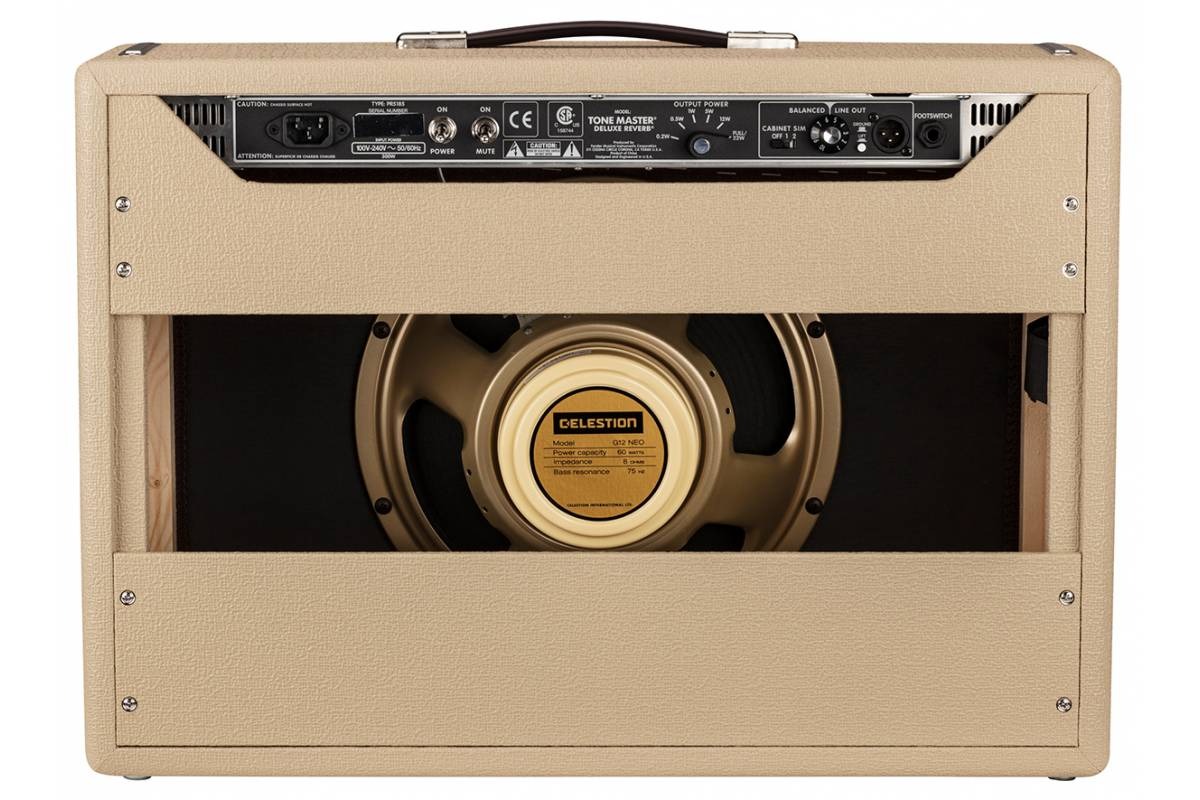 Гитарный комбоусилитель Fender Tone Master Deluxe Reverb Blonde