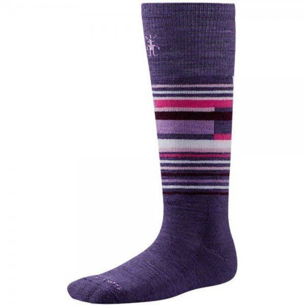 Шкарпетки Smart Wool Kid's Wintersport Stripe Desert Purple XS (1033-SW SW198.284-XS)