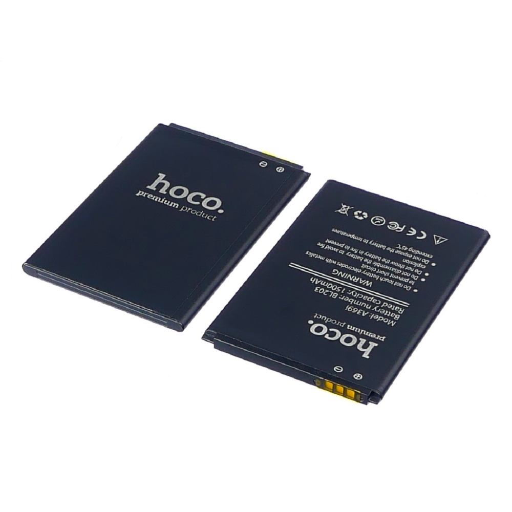 Акумулятор Hoco BL203 для Lenovo A369/ A269/ A278T/ A300/ A308/ A316/ A318/ A369i 1500 mAh Чорний (21697)