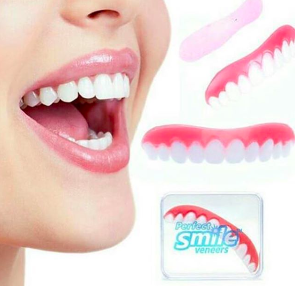 Съемные виниры для зубов Perfect Smile Veneers низ/верх White (kz209-hbr)