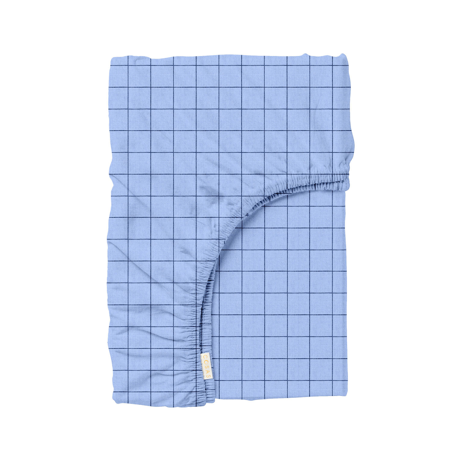 Простирадло на резинці 140х200 см BLUE GEOMETRY COSAS