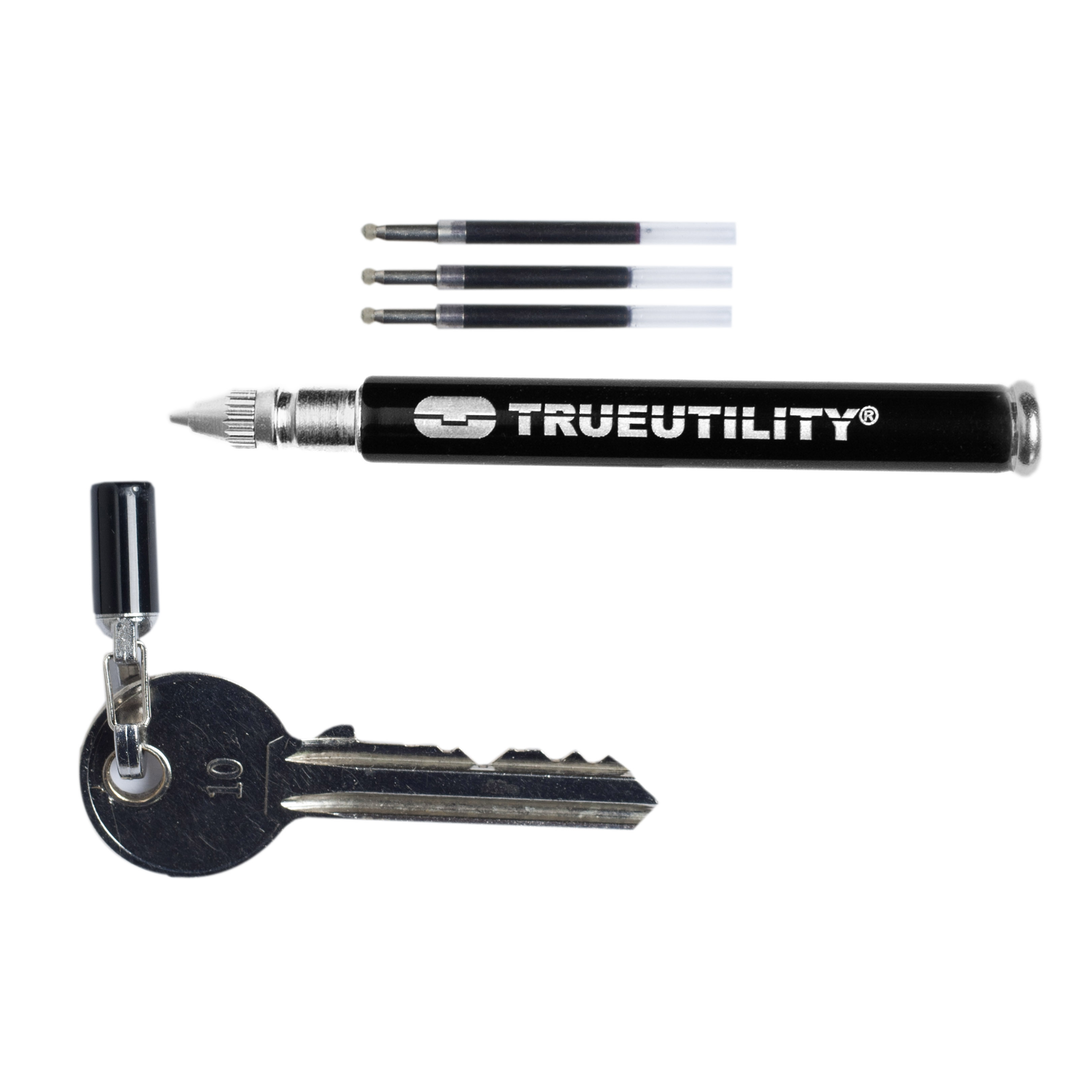 БрелокTrue Utility Clip Telepen Black (TU257BLACK)