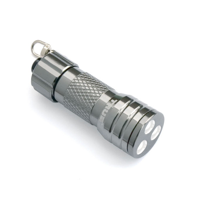 Брелок True Utility Compact Microlite 3 Led Сріблястий (TU283)