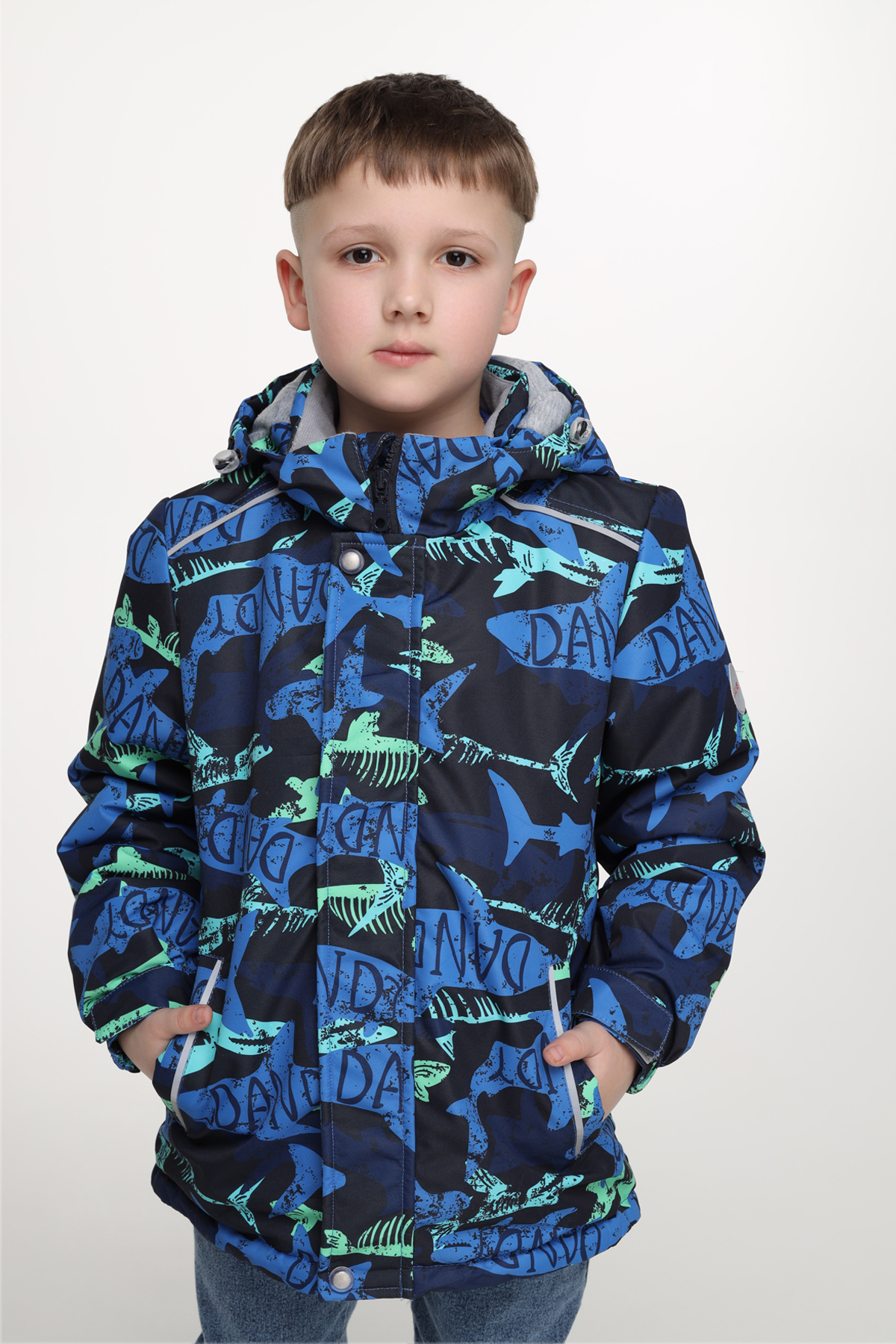 Куртка для хлопчика Snowgenius D442-08 128 см Синій (2000989393108)