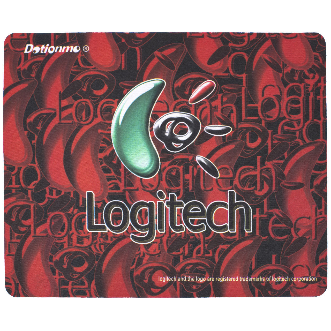 Килимок для миші Logitech F2 ігрова поверхня для геймерів ПК ноутбука Red (3240-9460)