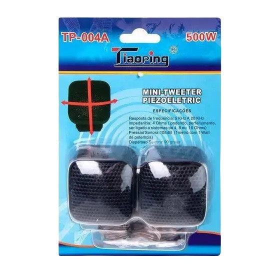 Автомобильные колонки Tiaoping TP-004A 120W