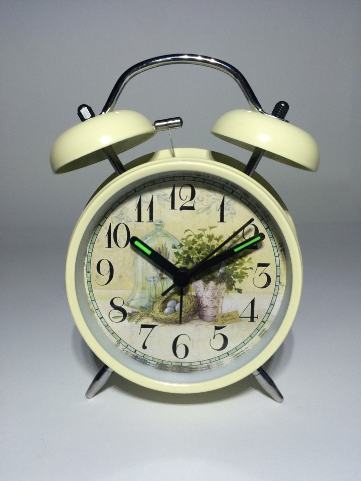 Настільний годинник з будильником Luminova SK17347 Harli Lavanda